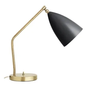 8865T Metal Desk Lamp in Brass and Black
