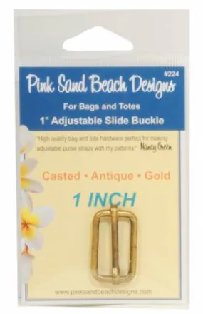 Adjustable Slide Buckle - Pink Sand Beach Designs