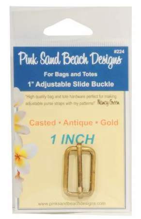 Adjustable Slide Buckle - Pink Sand Beach Designs
