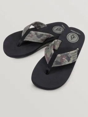 Big Boys Daycation Sandals - Dark Camo