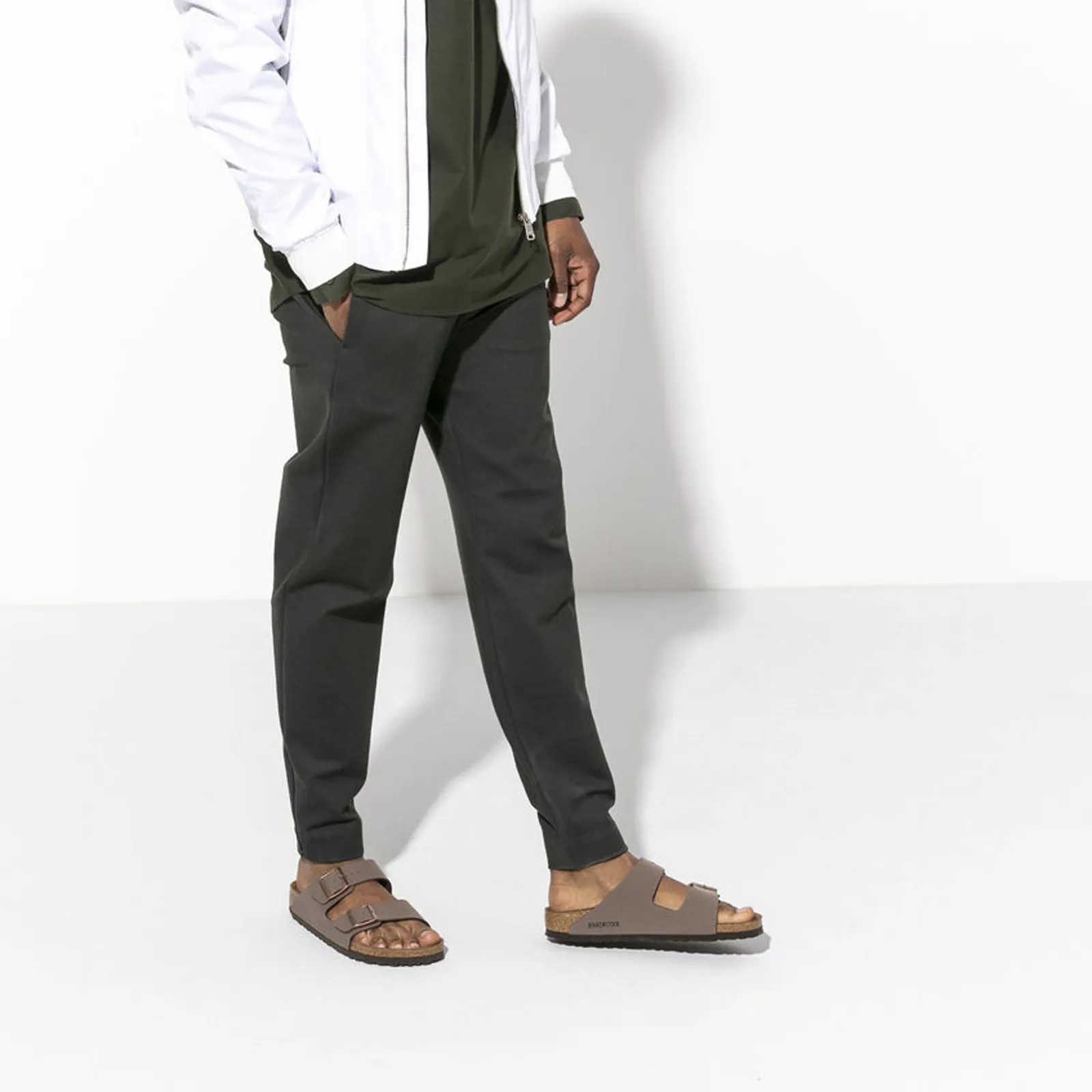 Birkenstock Arizona Slide Sandal (Unisex) - Mocha Birkibuc