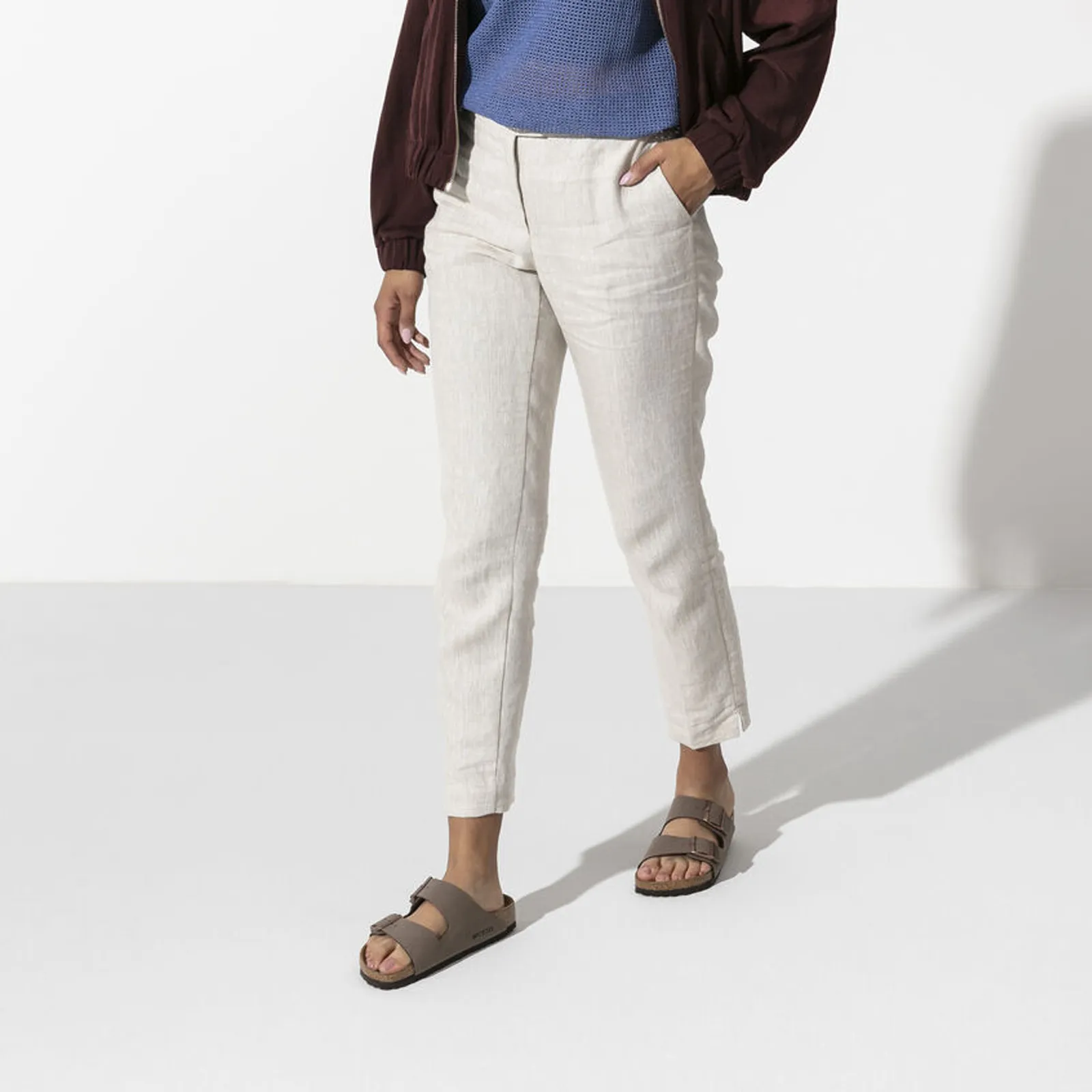 Birkenstock Arizona Slide Sandal (Unisex) - Mocha Birkibuc