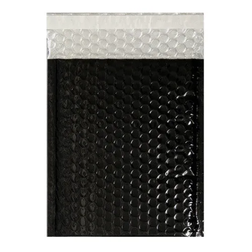 Black Gloss Bubble Bags