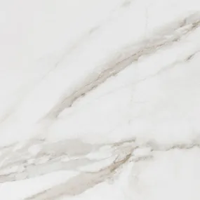 Calacatta Alfresco Marble Effect Outdoor Porcelain Paving Tile - 1200mm x 600mm - Gold