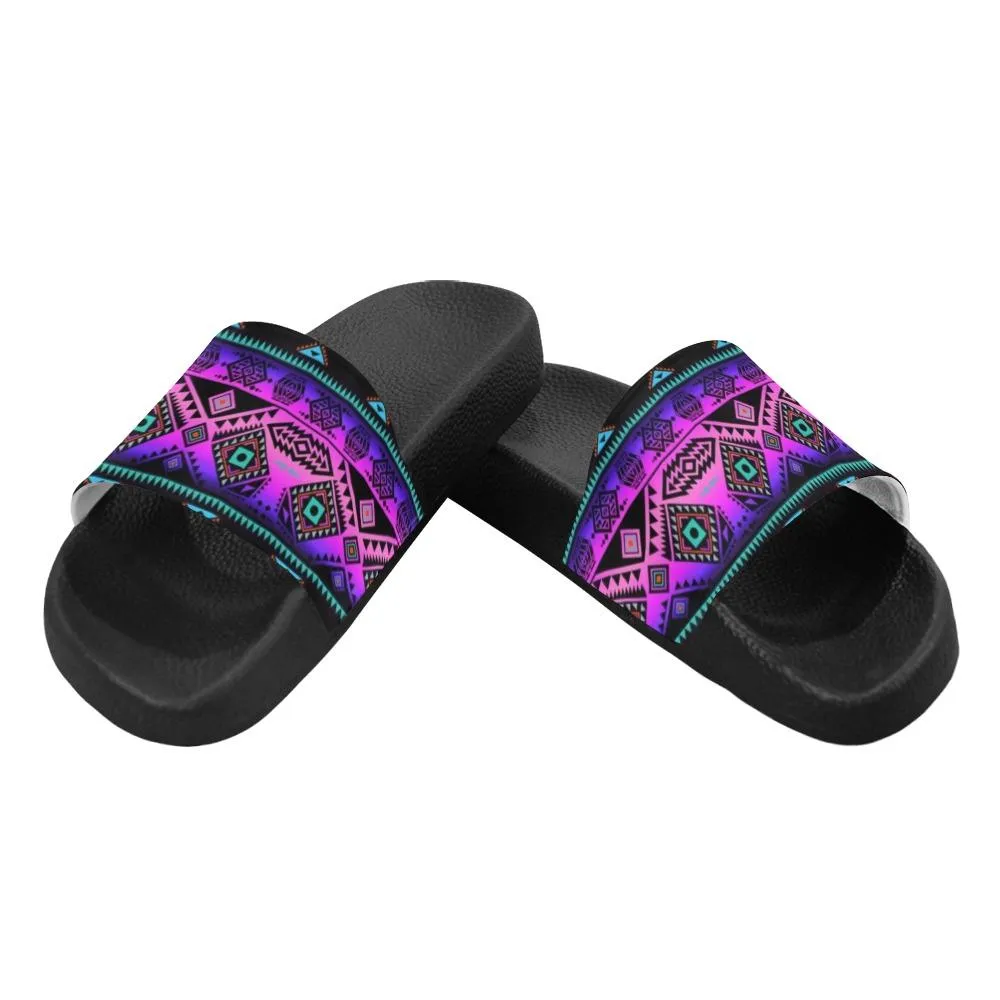 California Coast Sunrise Men's Slide Sandals