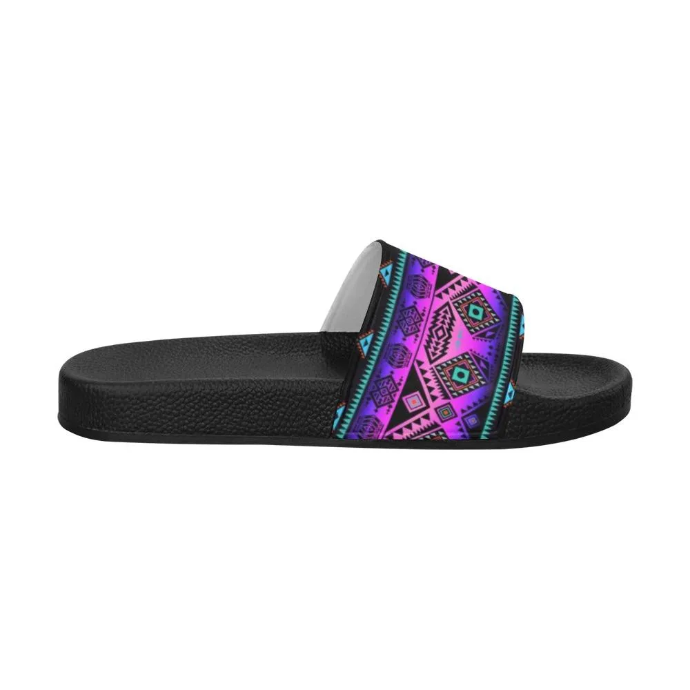 California Coast Sunrise Men's Slide Sandals