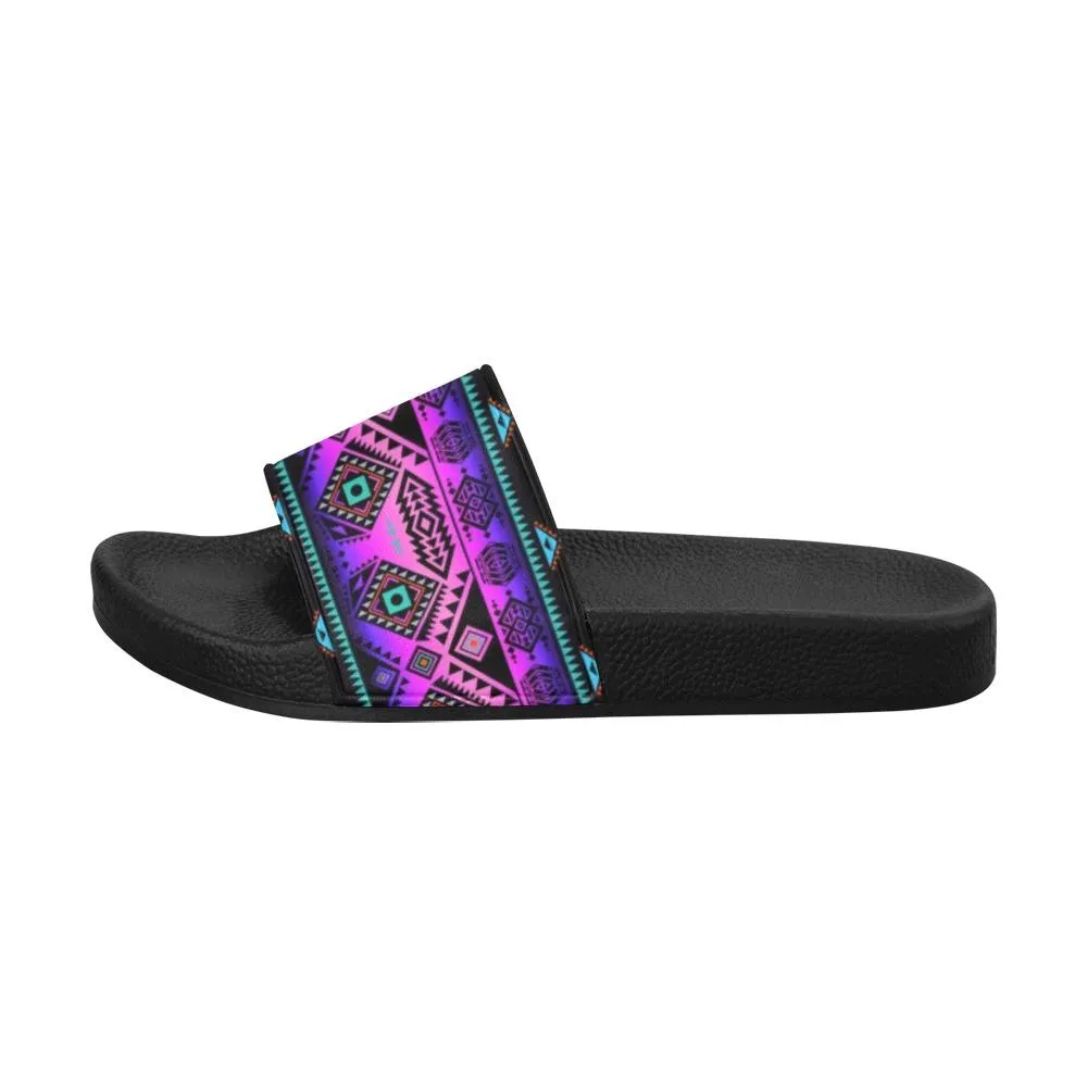 California Coast Sunrise Men's Slide Sandals