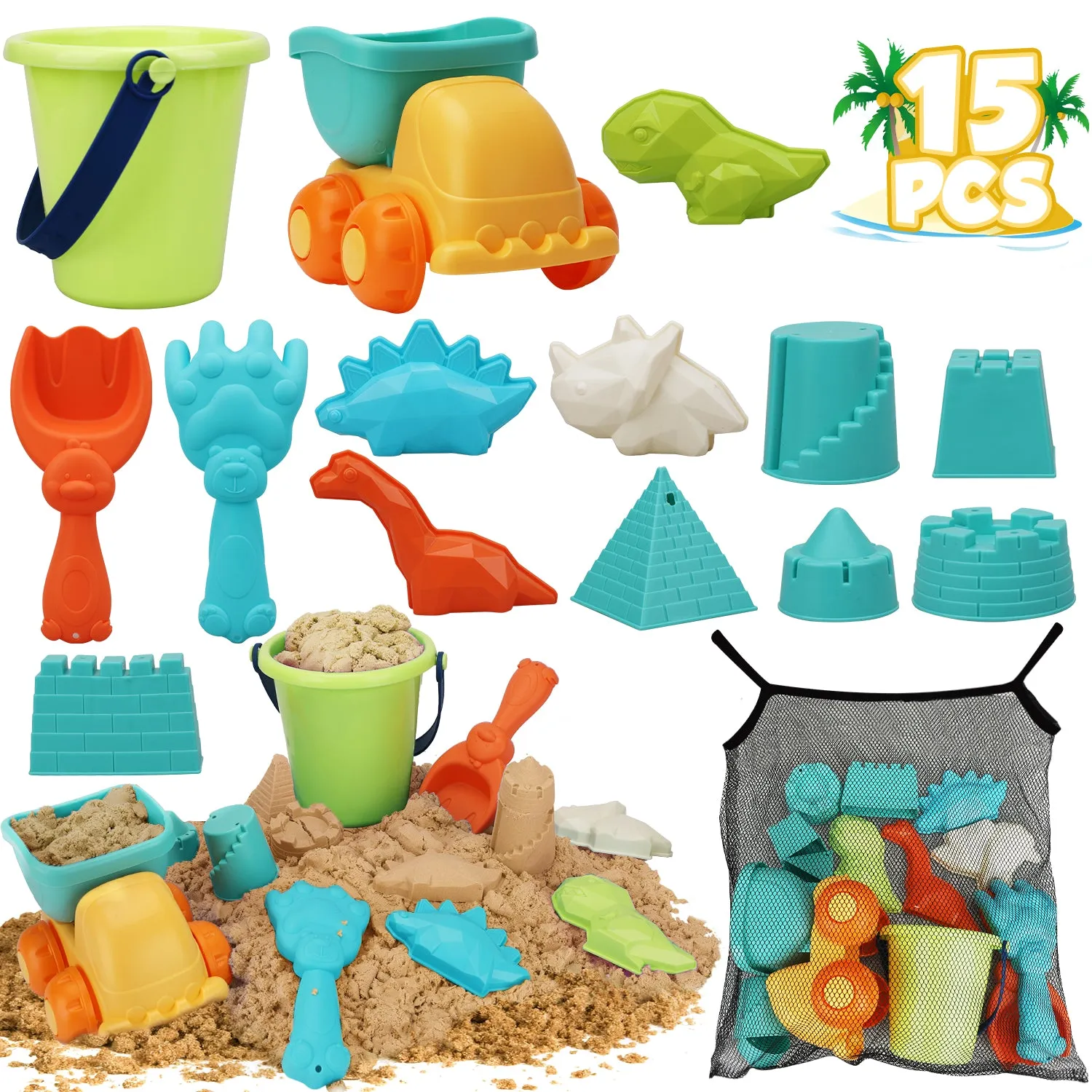 Dinosaur Sand Toys for Kids