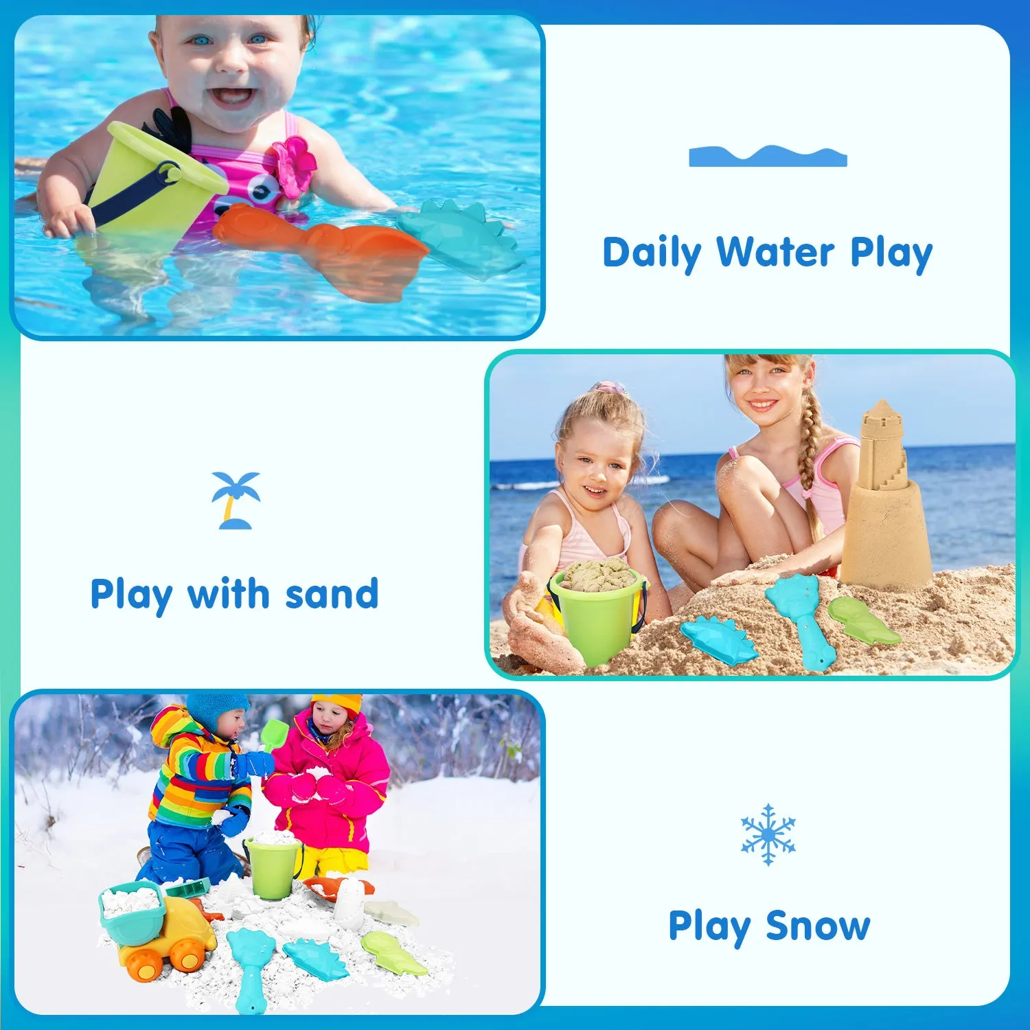 Dinosaur Sand Toys for Kids