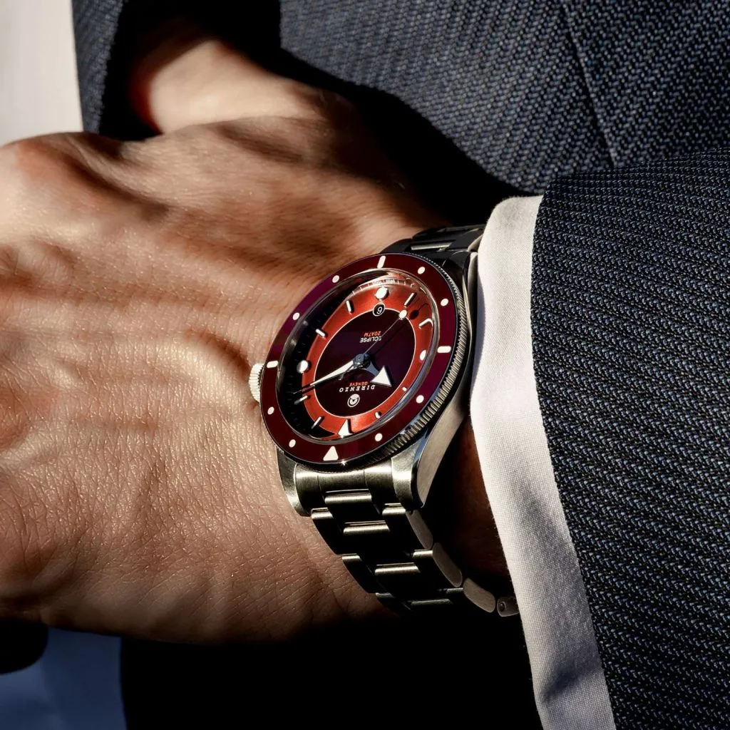 Direnzo DRZ03 Eclipse V2 Burgundy&nbsp;Red - Swiss&nbsp;Made