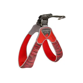 Dog  Harness - The Cinquetorri Powermix Red Melange