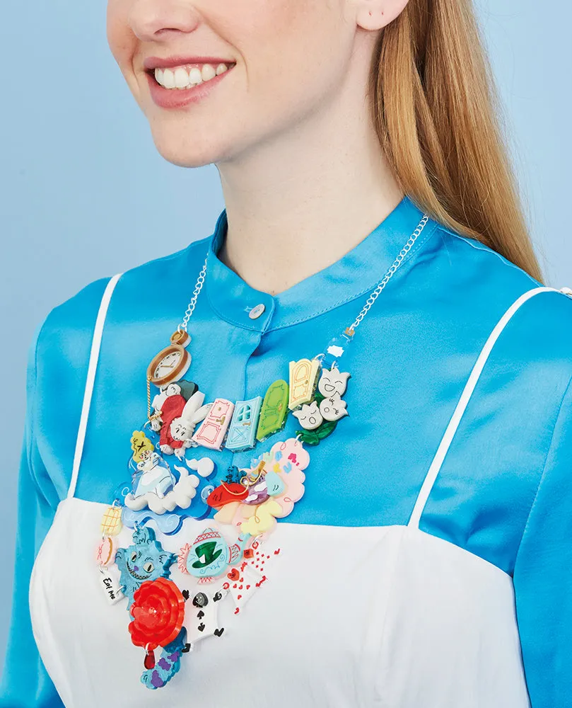 Dreams In Wonderland Statement Necklace -Glow in the Dark-