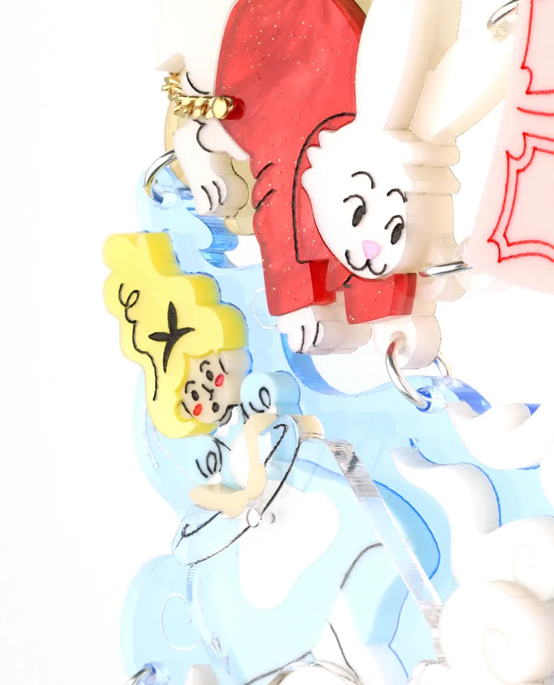 Dreams In Wonderland Statement Necklace -Glow in the Dark-
