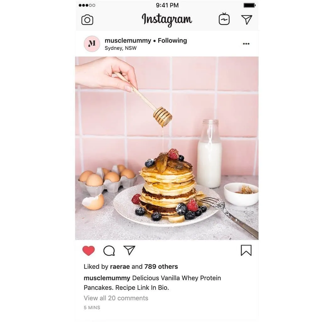 Flat Lay Instagram Backdrop - 'Bronte' Pink Square Tiles (56cm x 87cm)