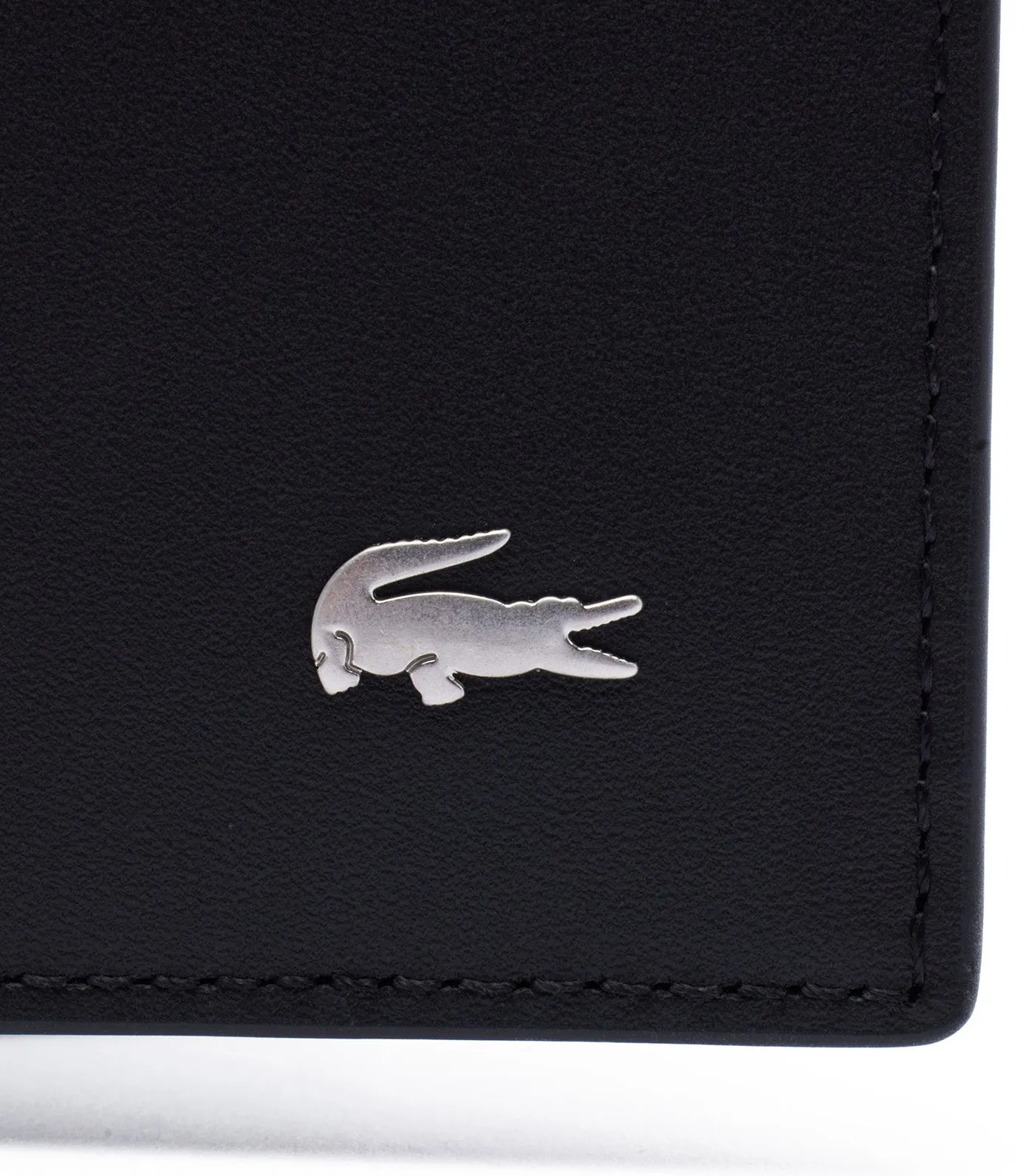 Folding Wallet with Bill Clip Noir