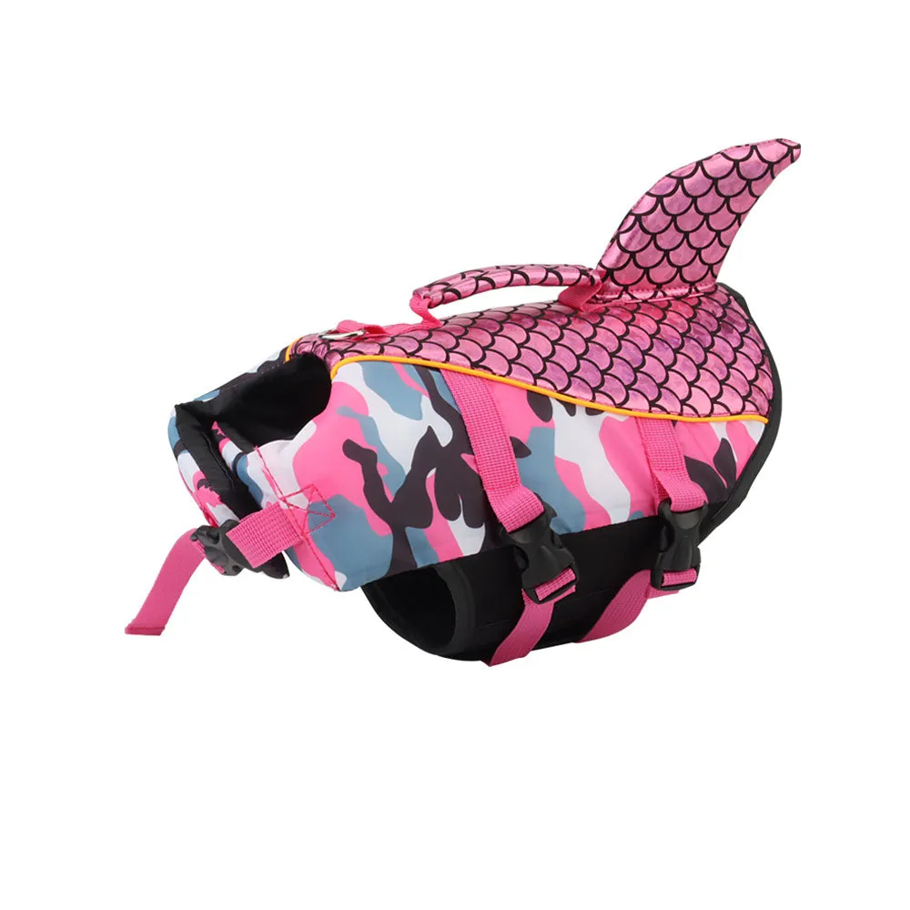 Frenchie Reflective Scales Life Jacket Swim Vest