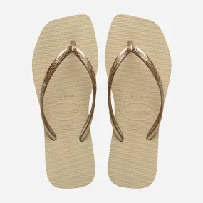 Havaianas Slim Square Flip Flops - Sand Grey