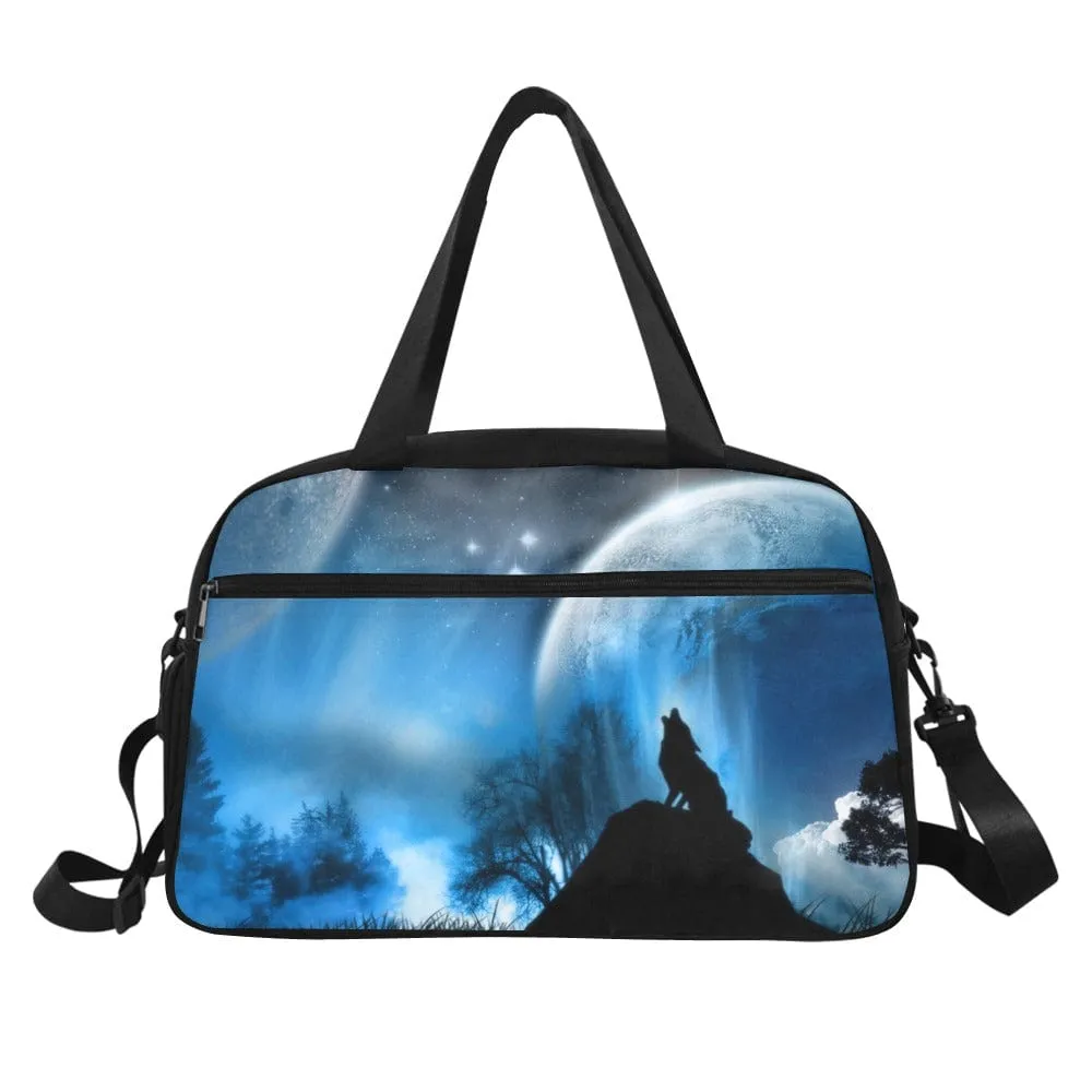 Howling Wolf Tote Travel Bag