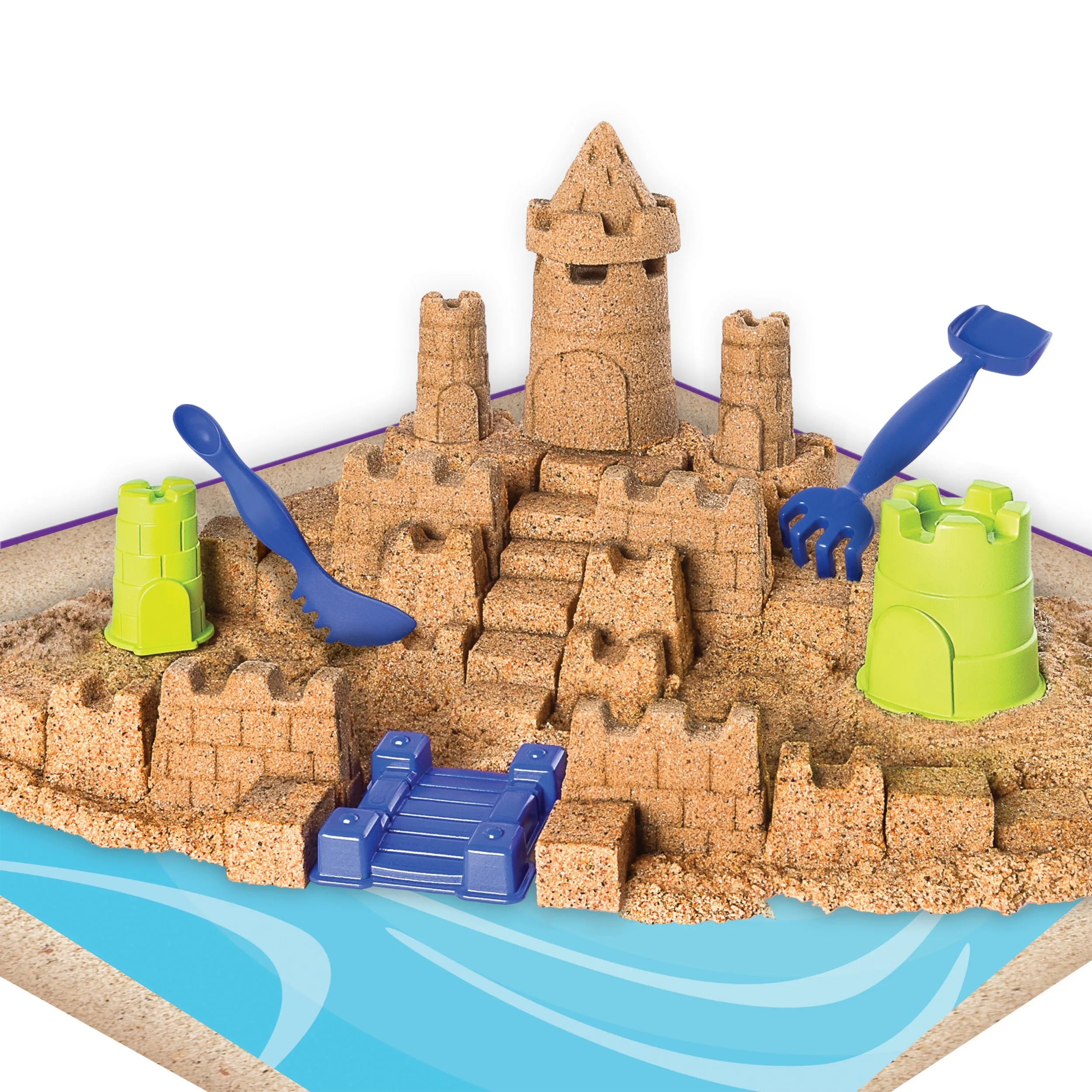 Kinetic Sand Beach Sand Kingdom