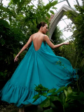 Mera Low Back Oversized Maxi Dress