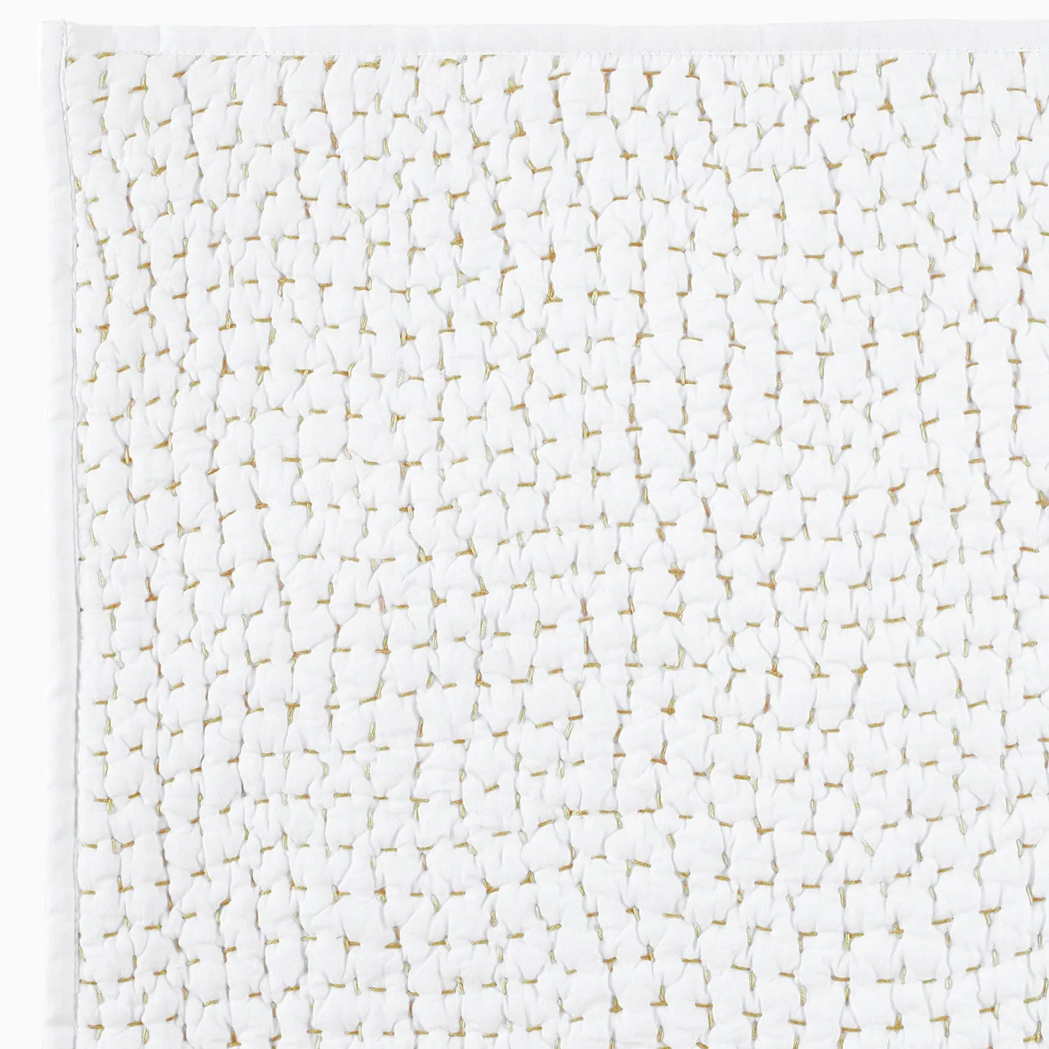 Organic Hand Stitched Sand Quilt