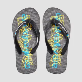 Quiksilver Molokai Art Flip-Flops Black 5 - Kids