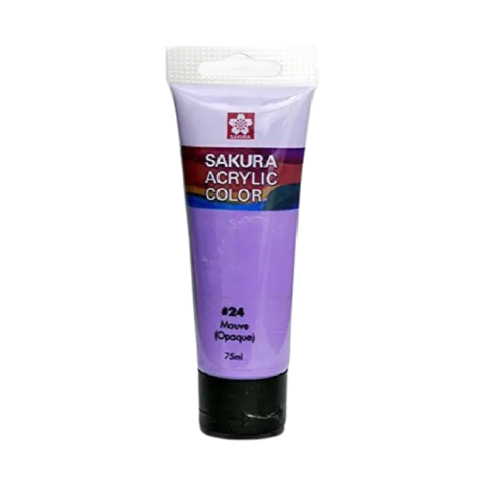 Sakura Acrylic Color Tube - Mauve