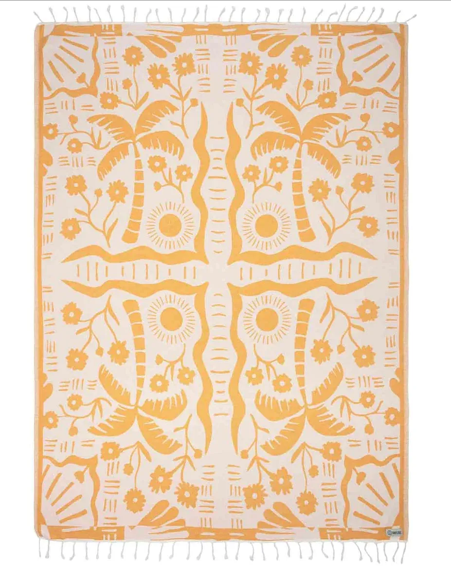 Sand Cloud Canary Sand Resistant Large Towel