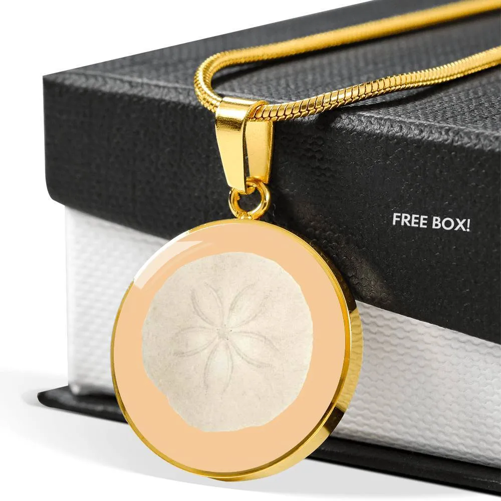 Sandy Sand Dollar Necklace