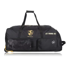 SG 22 Yard X3 Cricket Wheelie Kit Bag