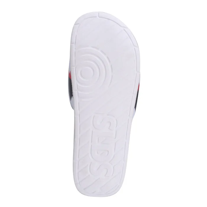 SLDS Ghost White Shark Slides