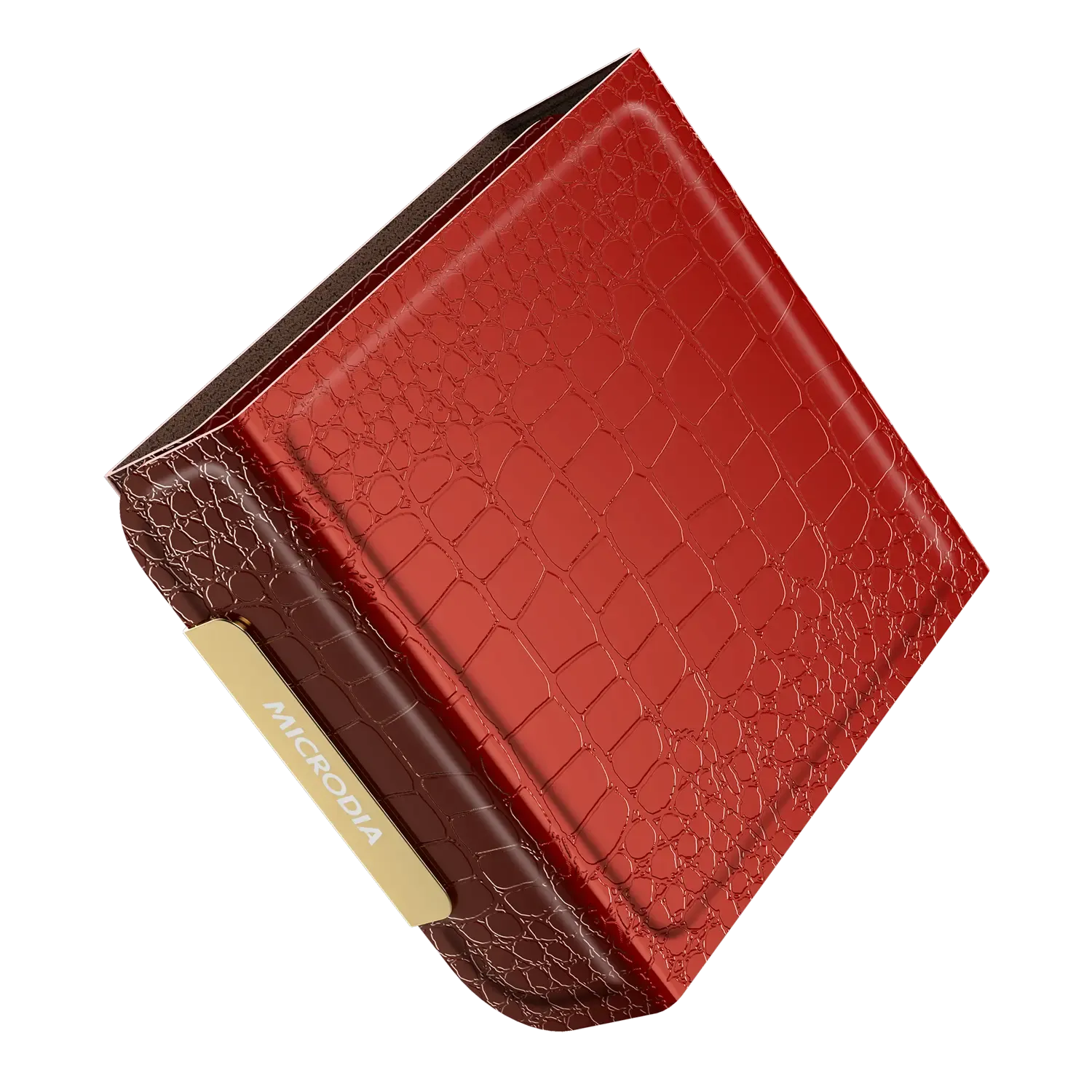 SNAPPAD™ Visi-TRIO Crocodile Birkin,  23W 4-in-1 Portable Foldable Wireless Charging Pad