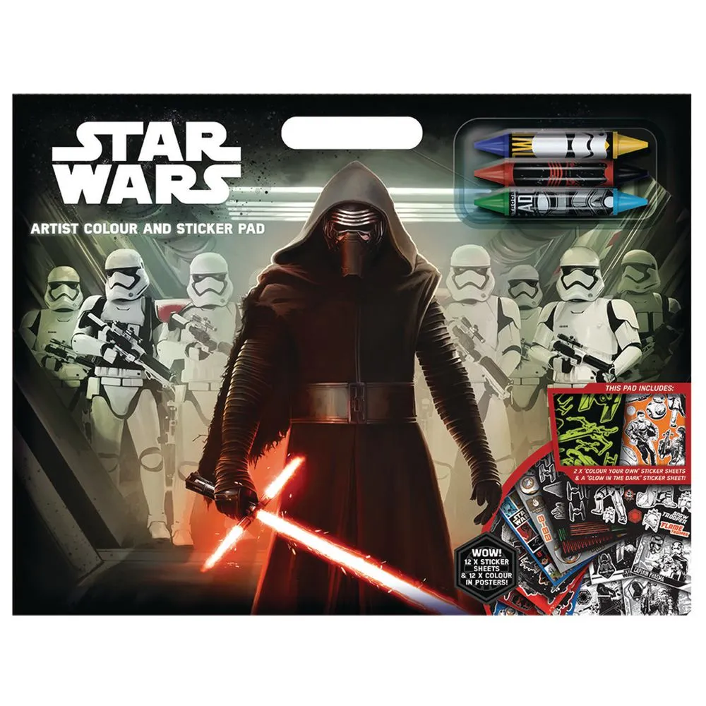 Star Wars Colouring & Sticker Pad