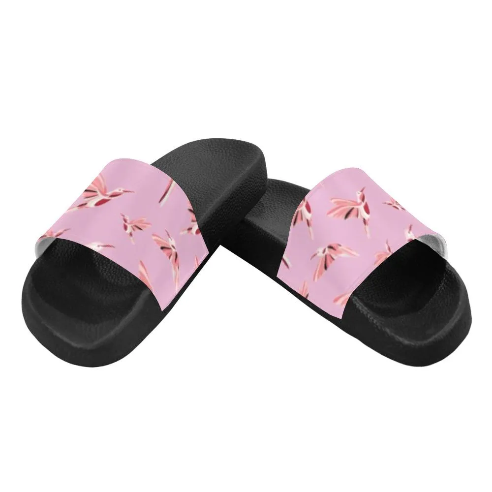 Strawberry Pink Men's Slide Sandals
