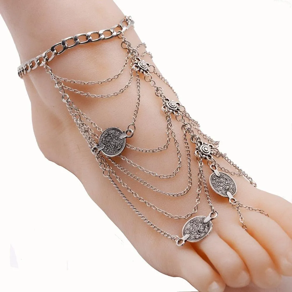 Summer Sexy Tassel Anklet