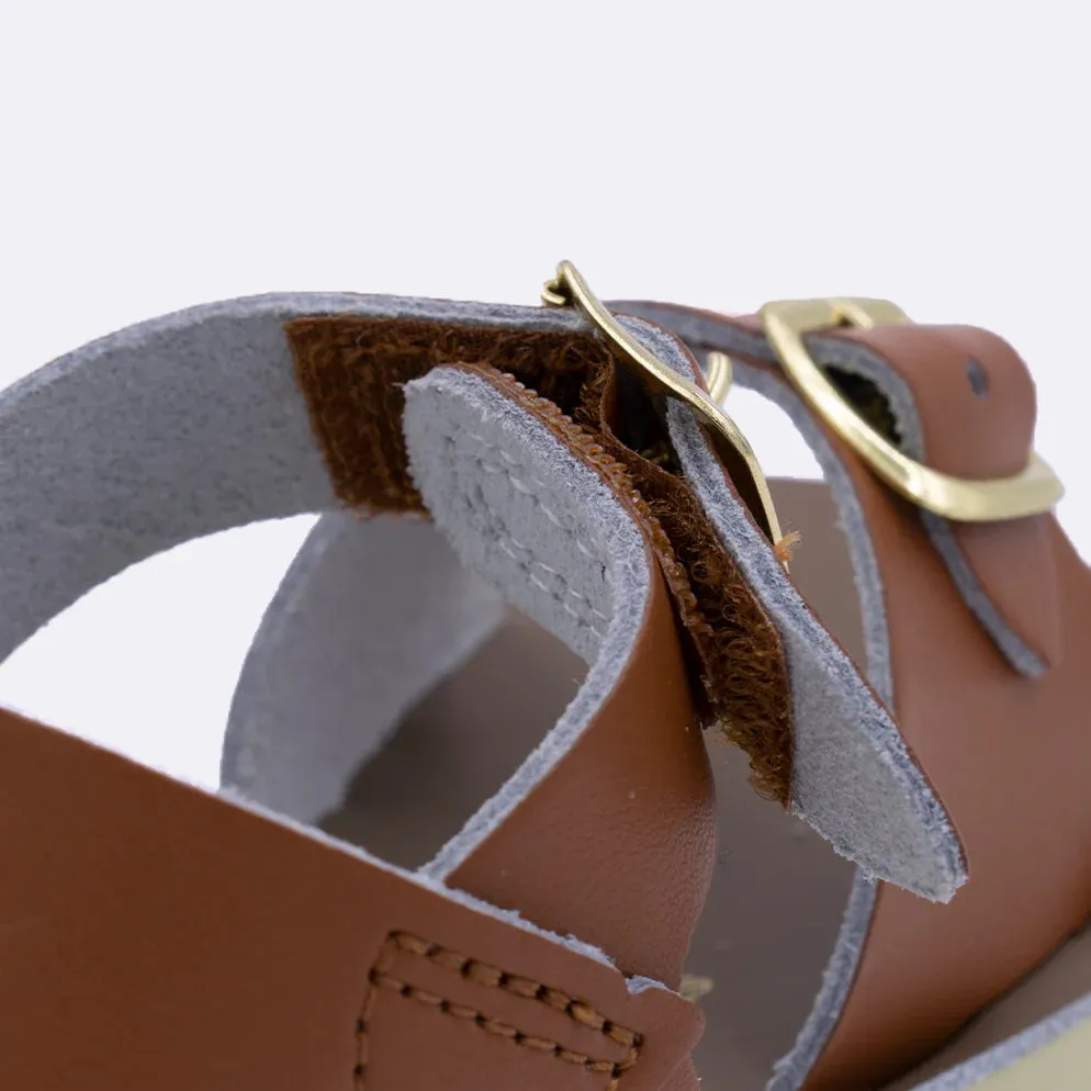 Sun-San Surfer H&L - Velcro, Toddler - Tan