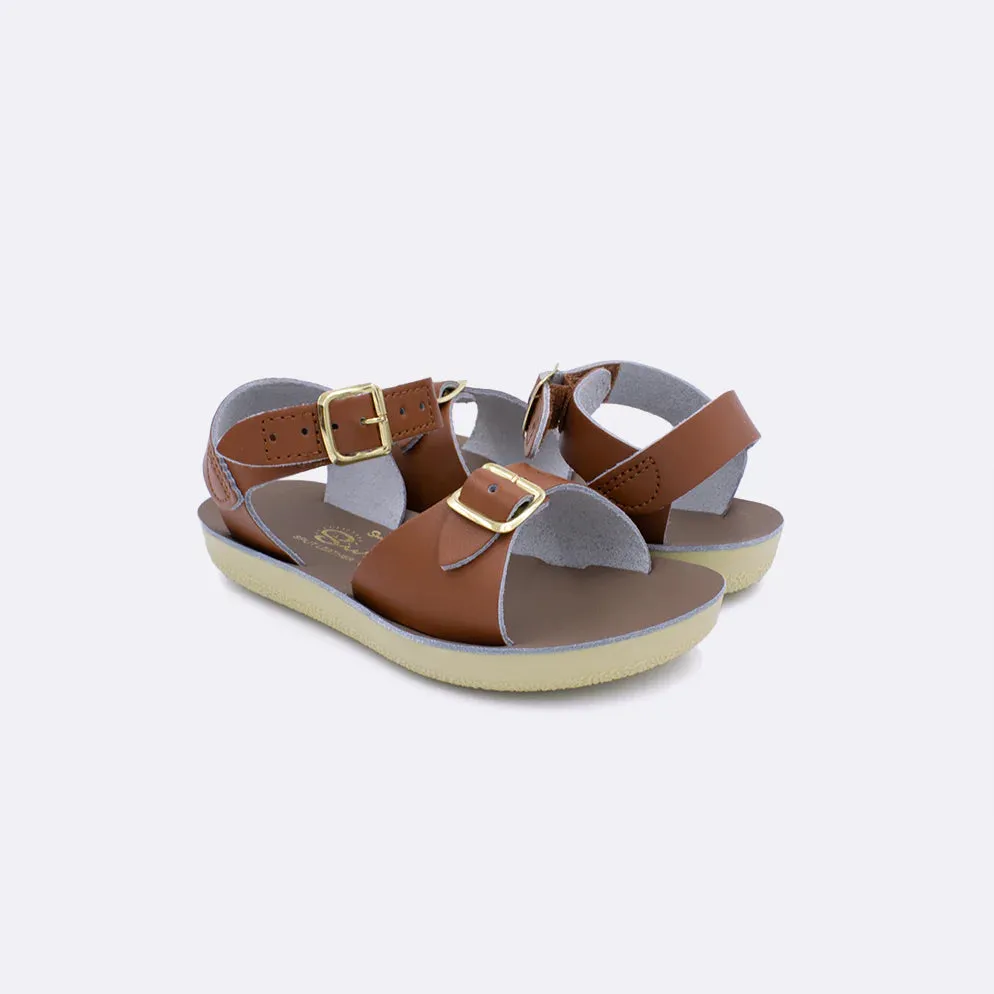 Sun-San Surfer H&L - Velcro, Toddler - Tan