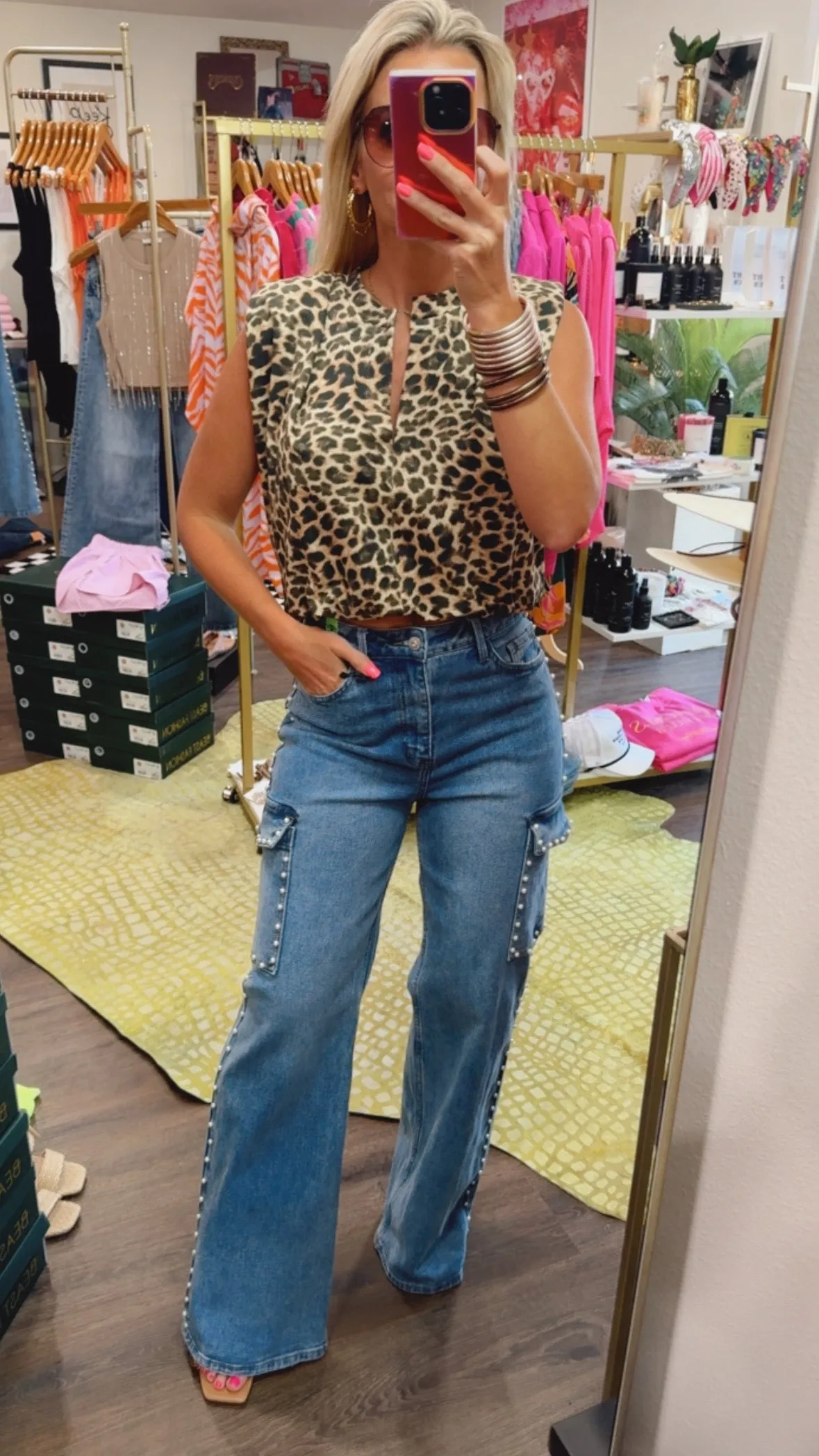 The Brogan Padded Top In The Wild by Another Love