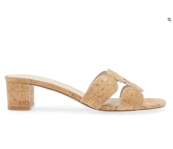 The Circle Slide Sandal in Cork