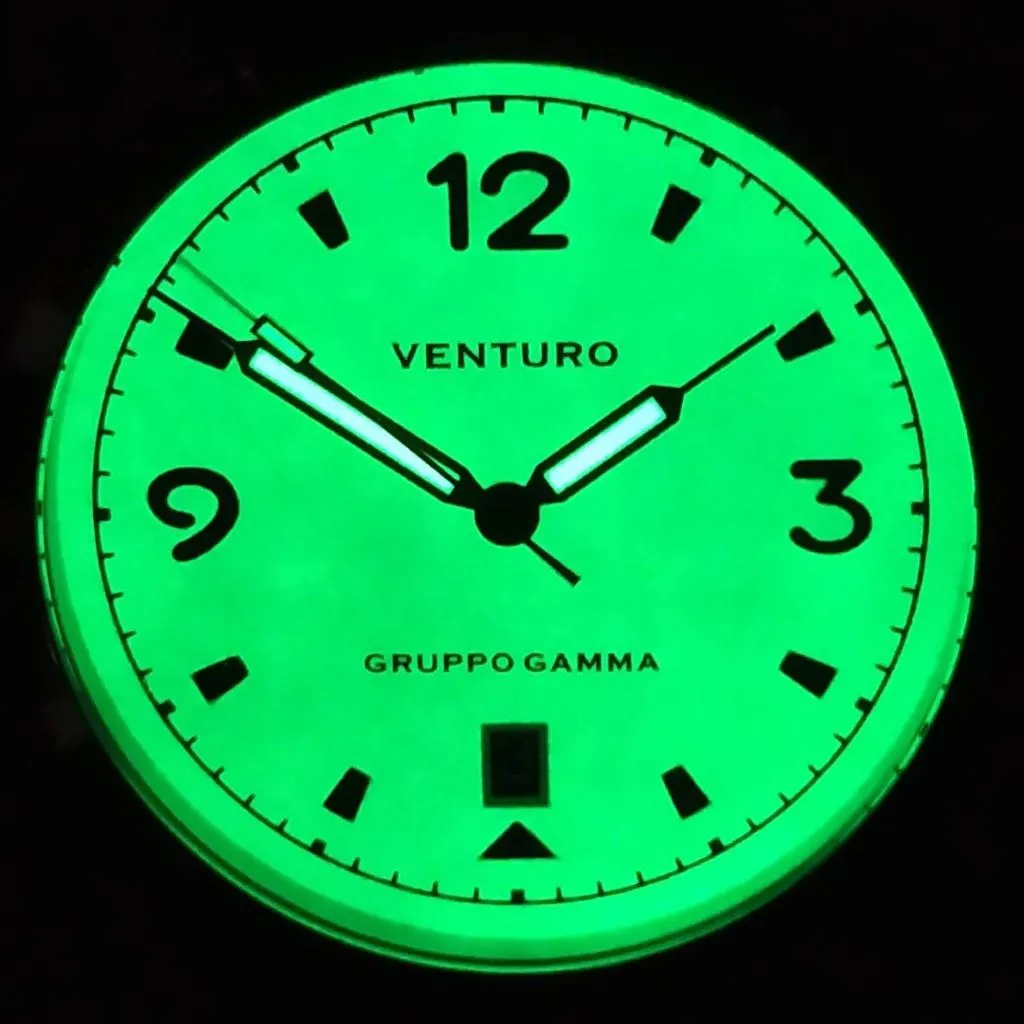 Venturo Field Watch #1 by&nbsp;Gruppo&nbsp;Gamma - Cream&nbsp;Dial