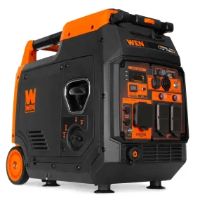 WEN DF480iX Quiet and Lightweight 4800-Watt Dual Fuel RV-Ready Electric Start Portable Inverter Generator with Fuel Shut Off and CO Watchdog